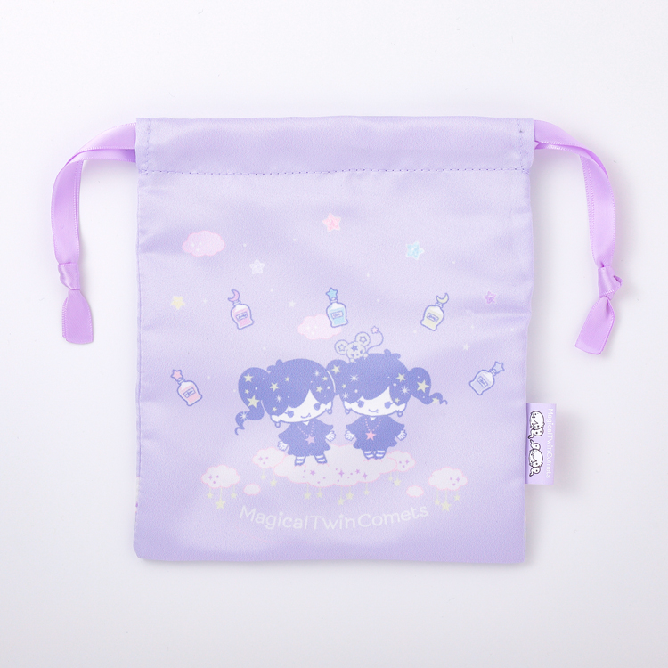 マジカルツインコメッツ ミニ巾着 ラベンダー