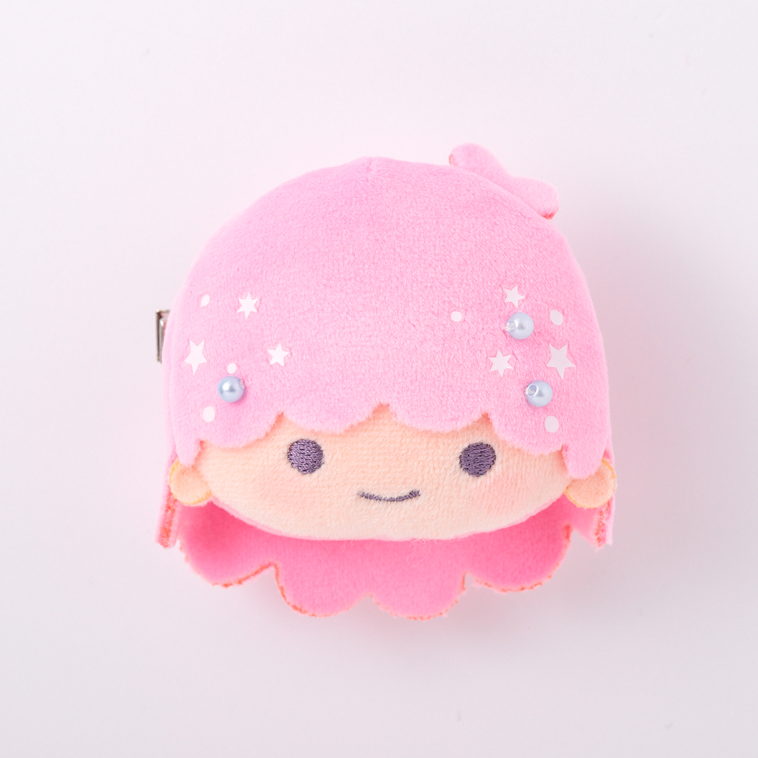 リトルツインスターズ キラキラフェイスヘアクリップセット
