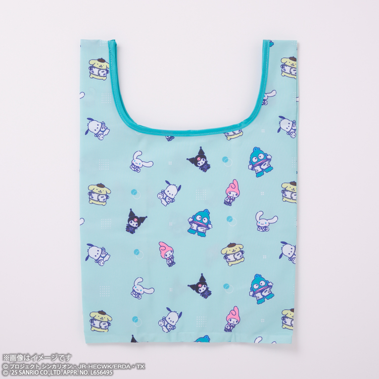 シンカリオンCW×サンリオキャラクターズ 収納ポーチ付きエコバッグ(サンリオキャラクターズ)
