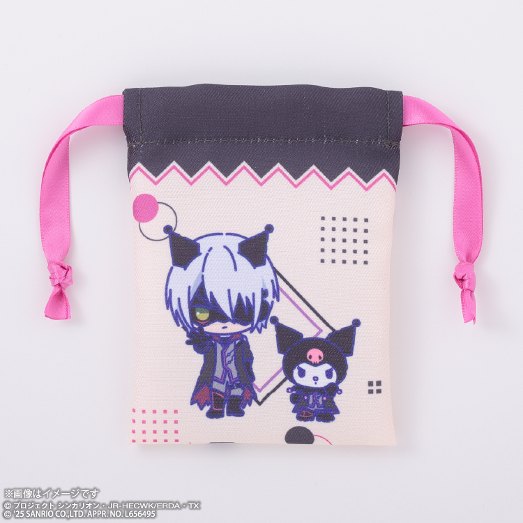 シンカリオンCW×サンリオキャラクターズ 豆巾着 工部 レイジ×クロミ