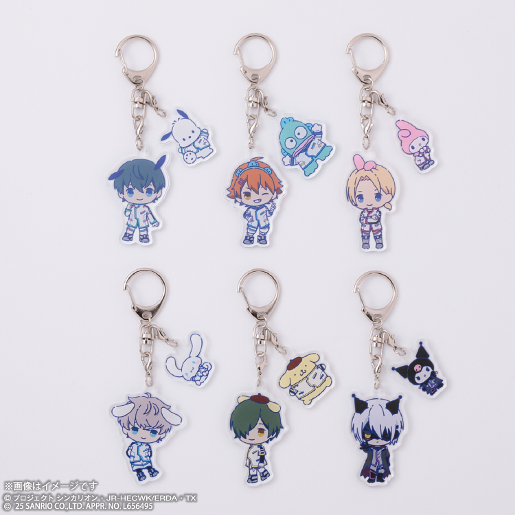 シンカリオンCW×サンリオキャラクターズ トレーディングアクリル シンカリオンCW×サンリオキャラクターズ トレーディングアクリル