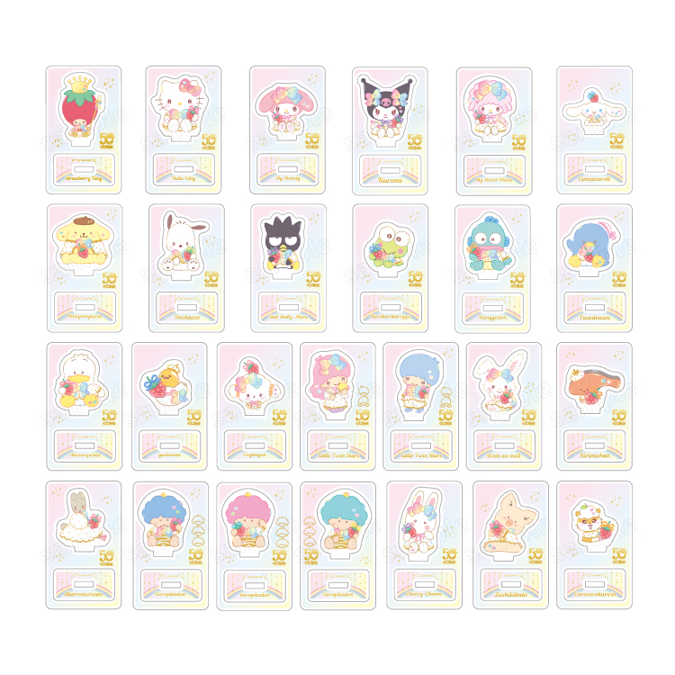 サンリオキャラクターズ いちご新聞 50th トレーディングアクリルスタンド