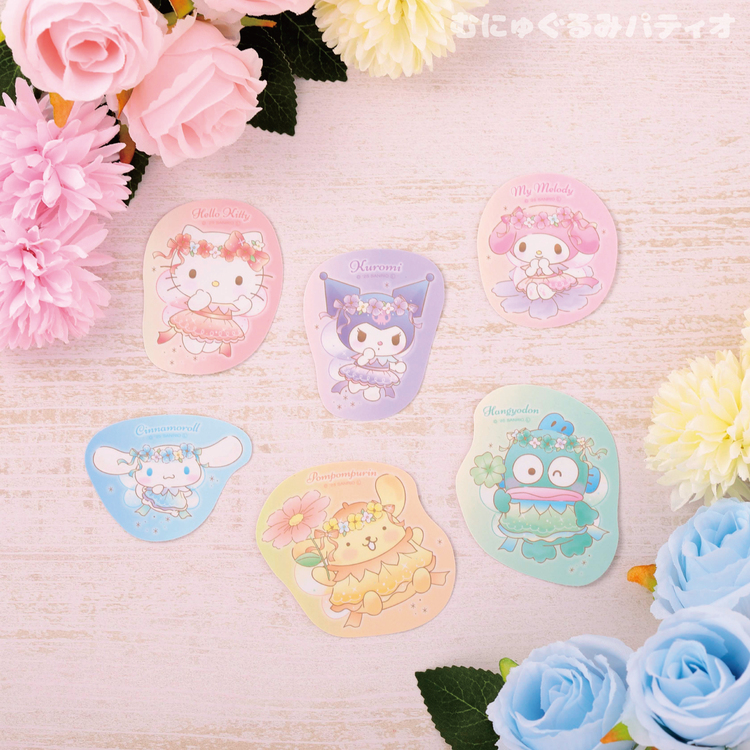 サンリオキャラクターズ フローラルフェアリーズ ダイカットステッカー