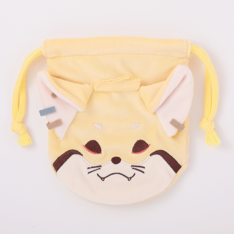 カルカル団ダイカット巾着コミカル