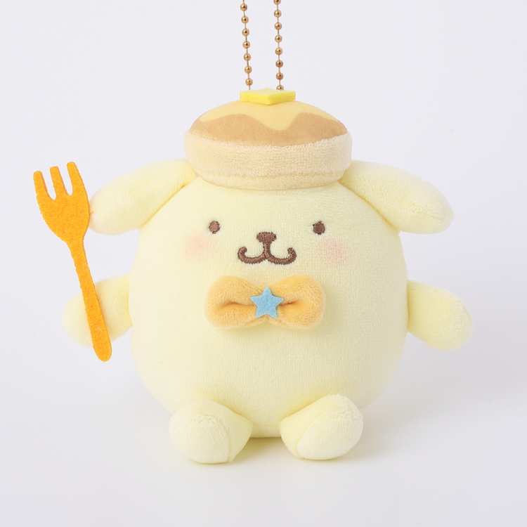 ポムポムプリン ほっぺぎゅー ムニュムニュ マスコット
