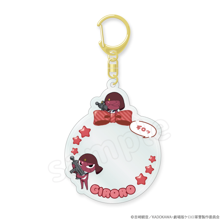 ケロロ軍曹 PVC缶バッジケース ギロロ