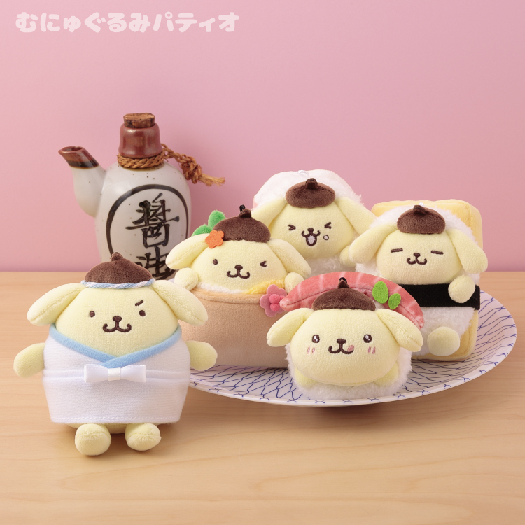 予約販売】ポムポムプリン ポムポムおすしマスコット【8月末頃