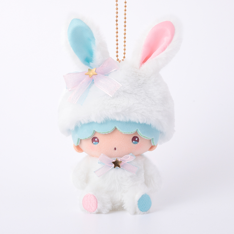 リトルツインスターズ ふわふわケープボアぬいぐるみS｜むにゅぐるみ