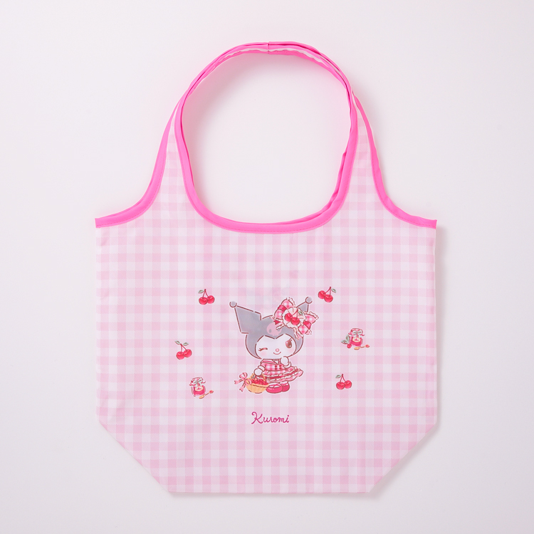 クロミ ギンガムフルーツ ミニエコバッグ