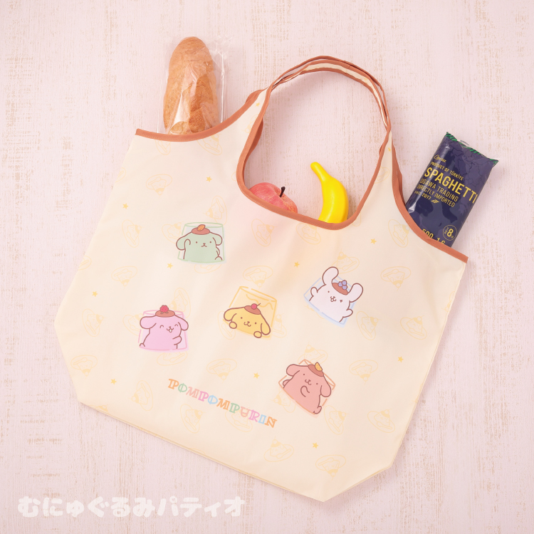 ポムポムプリン ハッピーフレーバー ポムポムプリン ハッピーフレーバーマスコット｜むにゅぐるみ