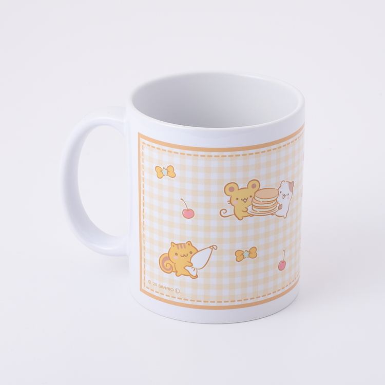 ポムポムプリンハッピーフレーバー２種　ハッピーシェアパンケーキマスコット新品 ポムポムプリン ハッピーシェアパンケーキマスコット｜むにゅ