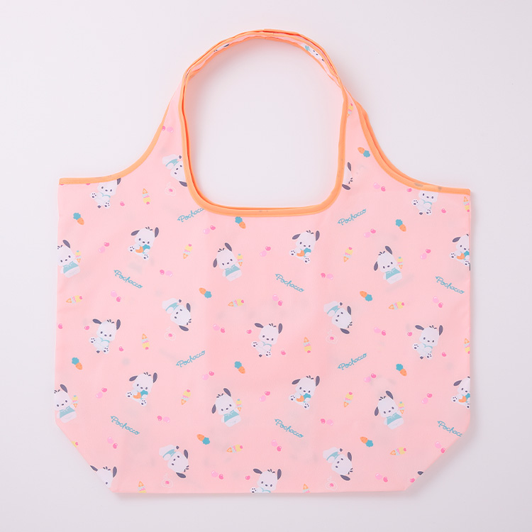 ポチャッコ シンプルキュート　総柄エコバッグ