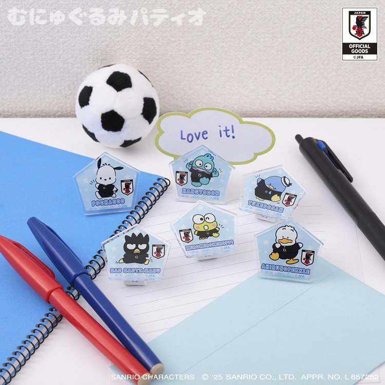 サンリオキャラクターズ トレーディングアクリルクリップ（全11種