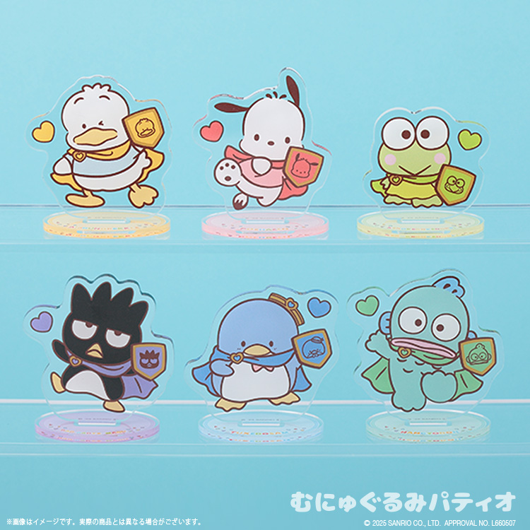 はぴだんぶい おまもり隊っ！ トレーディングアクリルスタンド｜むにゅ