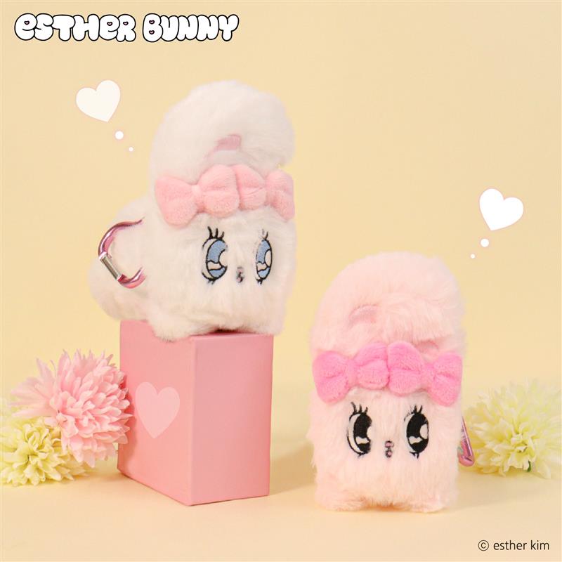 Esther Bunny 寝そべりマスコット｜むにゅぐるみパティオ公式サイト