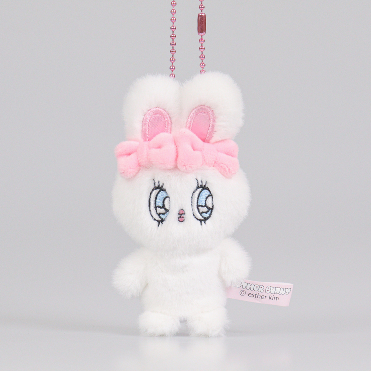 Esther Bunny フィンガーマスコット｜むにゅぐるみパティオ公式サイト