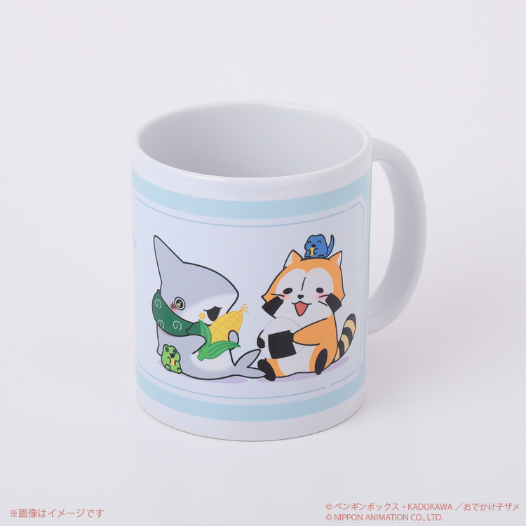 おでかけ子ザメ×ラスカル マグカップ