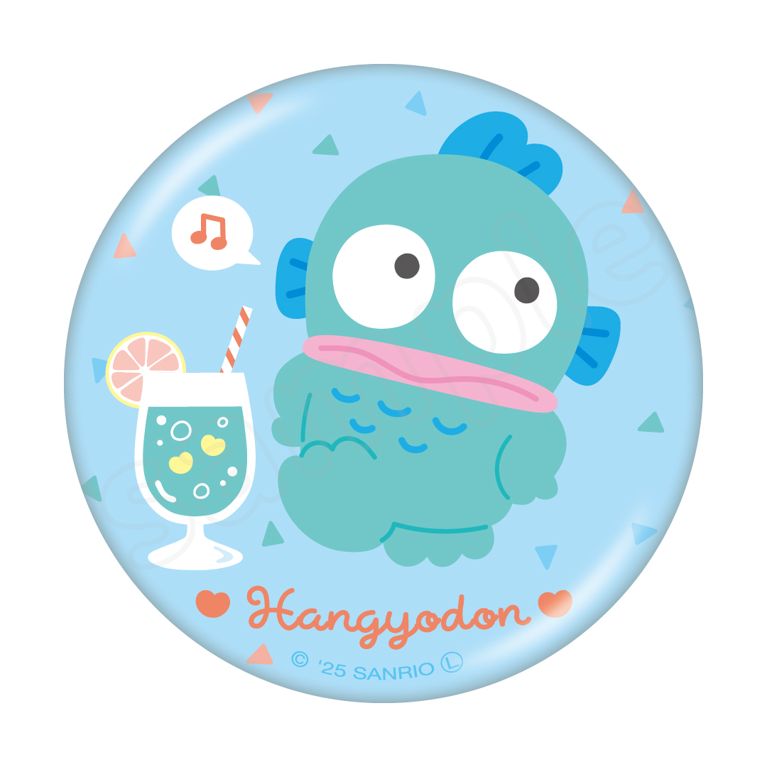 はぴだんぶい シンプルキュート トレーディング缶バッジ（全12種