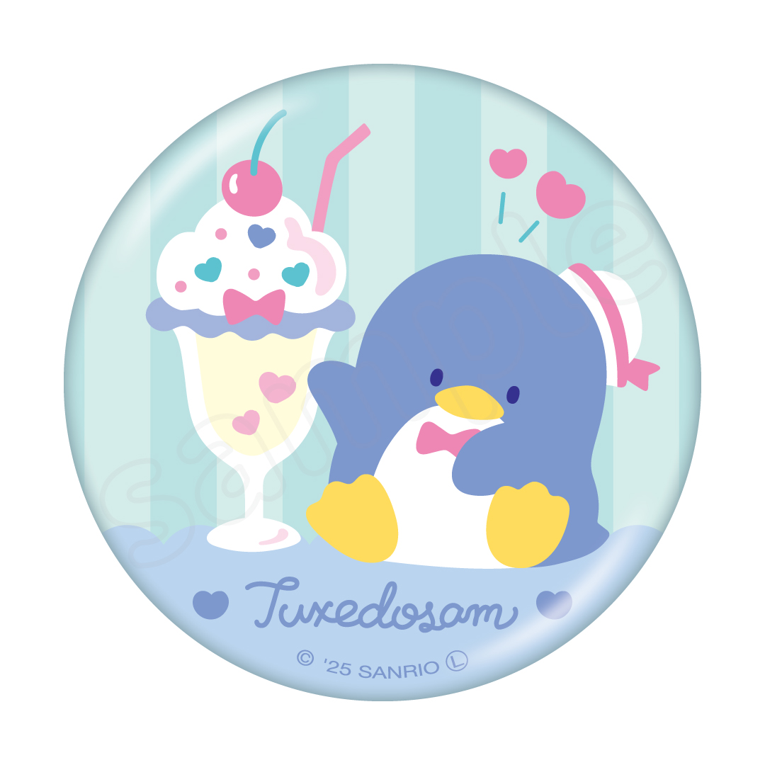 はぴだんぶい シンプルキュート トレーディング缶バッジ（全12種