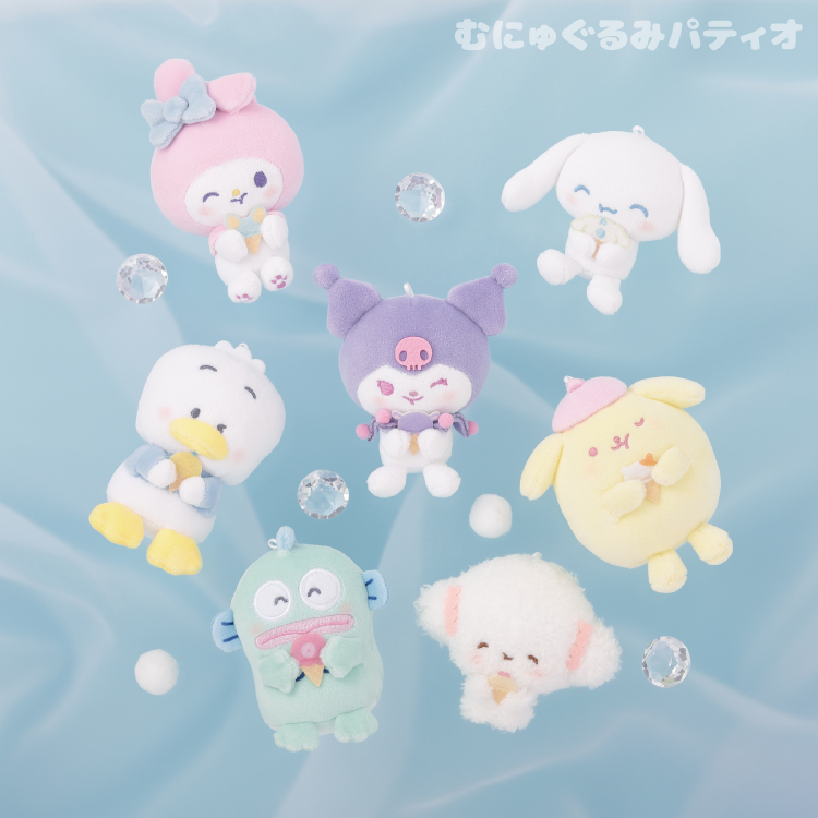 サンリオキャラクターズ アイスキャンディ むにゅぐるみマスコット