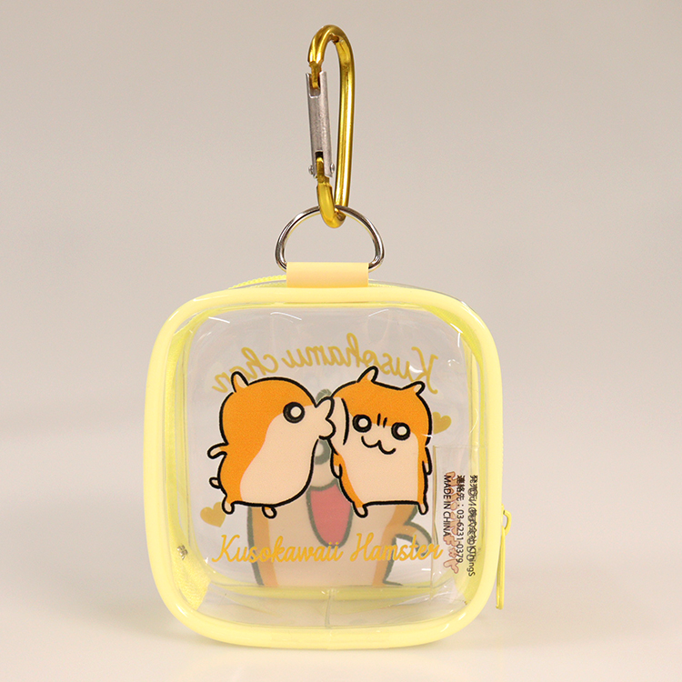 クソハムちゃん ミニクリアポーチ｜むにゅぐるみパティオ公式サイト