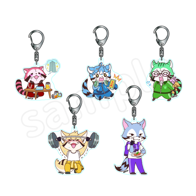 アクリルキーホルダー｜むにゅぐるみパティオ公式サイト