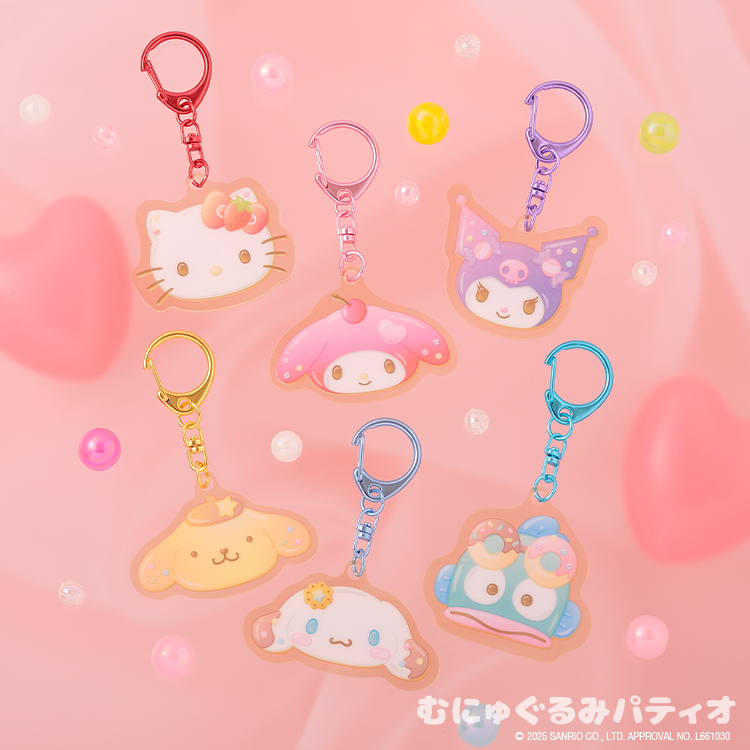 サンリオキャラクターズ スイーツハウス きらつやアクリルキーホルダー