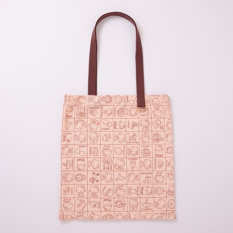 【予約販売】ハローキティ ブラウントートバッグ【1月中旬頃順次発送予定】