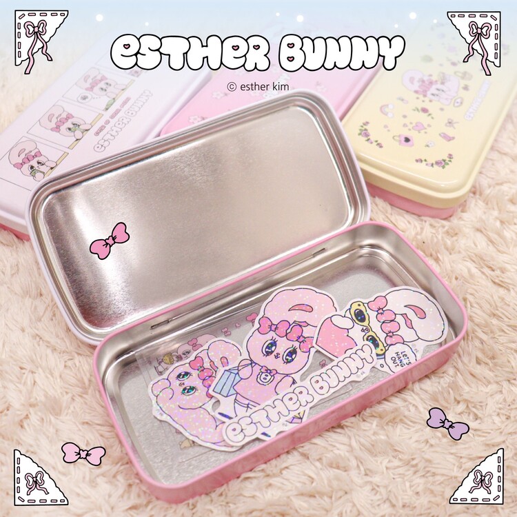 Esther Bunny 缶ケース｜むにゅぐるみパティオ公式サイト