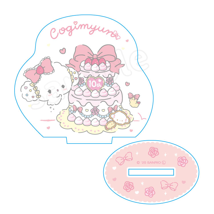 予約販売】こぎみゅん アクリルスタンド ケーキ【9月末頃順次