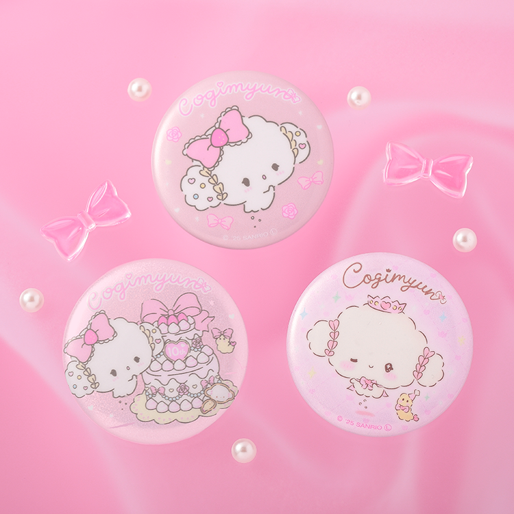 こぎみゅん ホログラム缶バッジ｜むにゅぐるみパティオ公式サイト