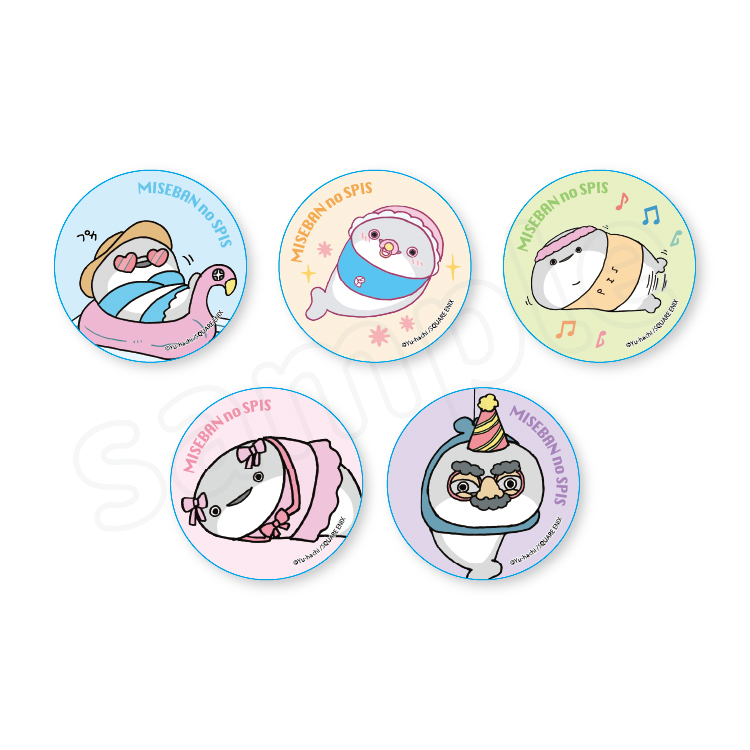店番のスピス トレーディング缶バッジ（全5種）