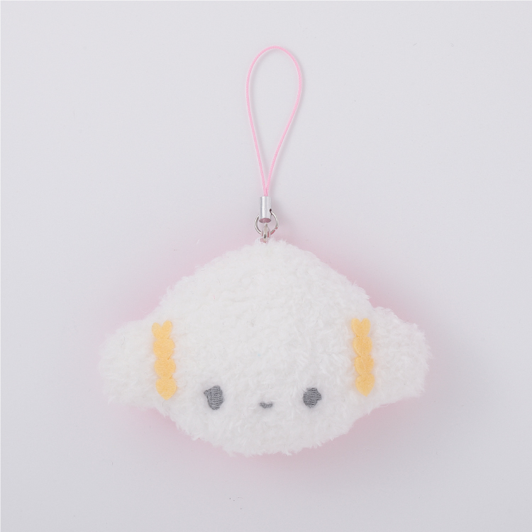 こぎみゅん ふわむにゅまんまるマスコット ピンク｜むにゅぐるみ