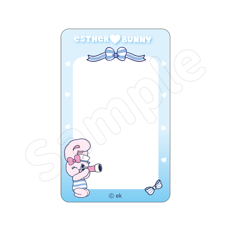Esther Bunny マリン クリアカードC