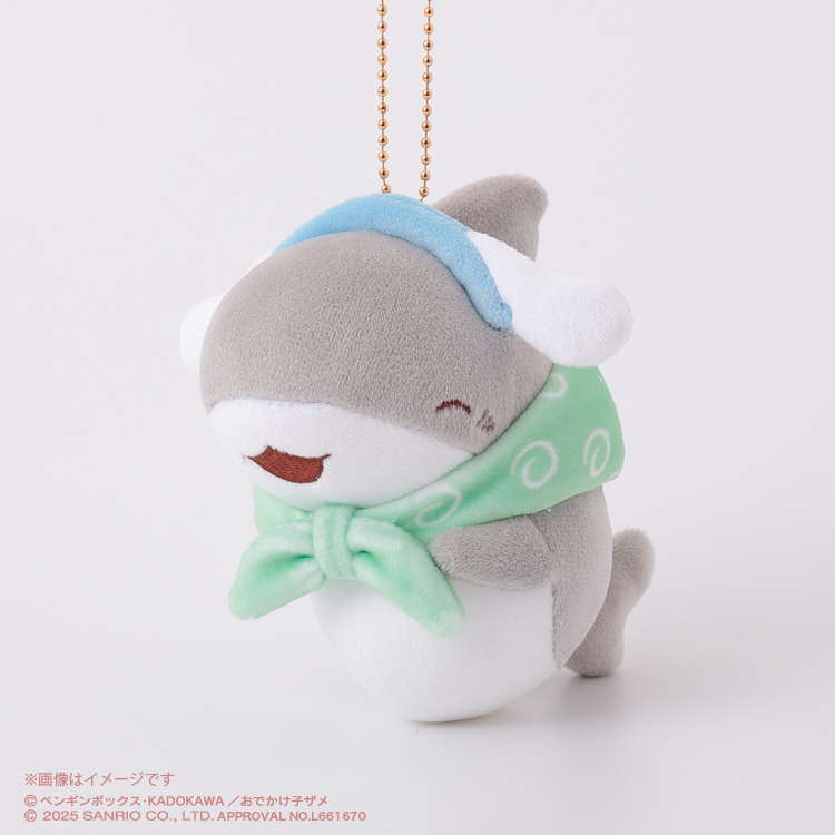 おでかけ子ザメ×サンリオキャラクターズ ぬいぐるみ おでかけ子ザメ×サンリオキャラクターズ むにゅぐるみマスコット