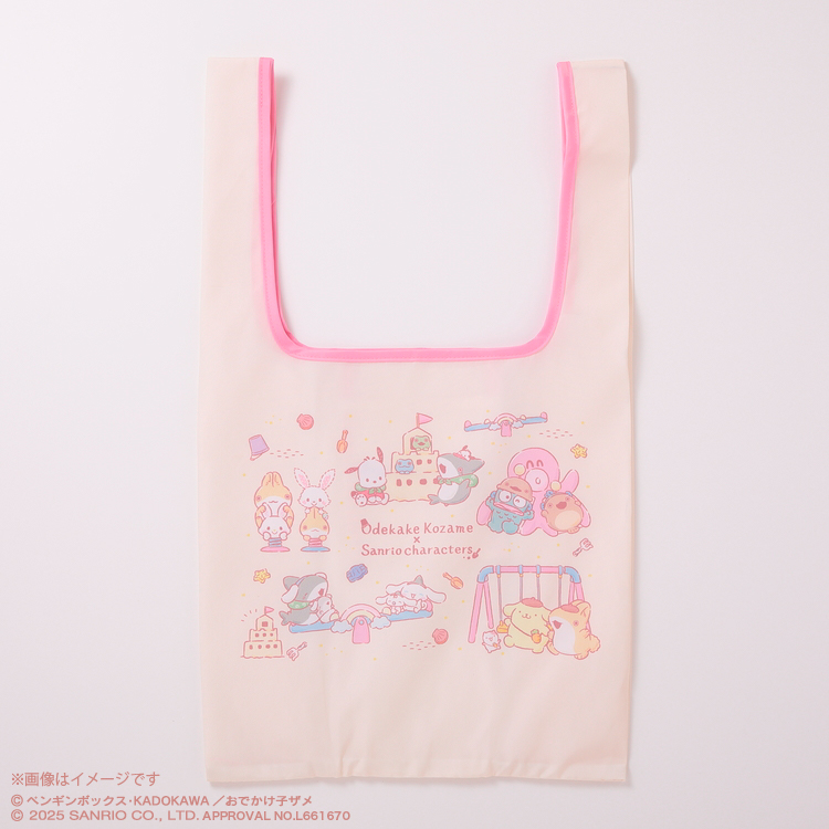 おでかけ子ザメ×サンリオキャラクターズ エコバッグ