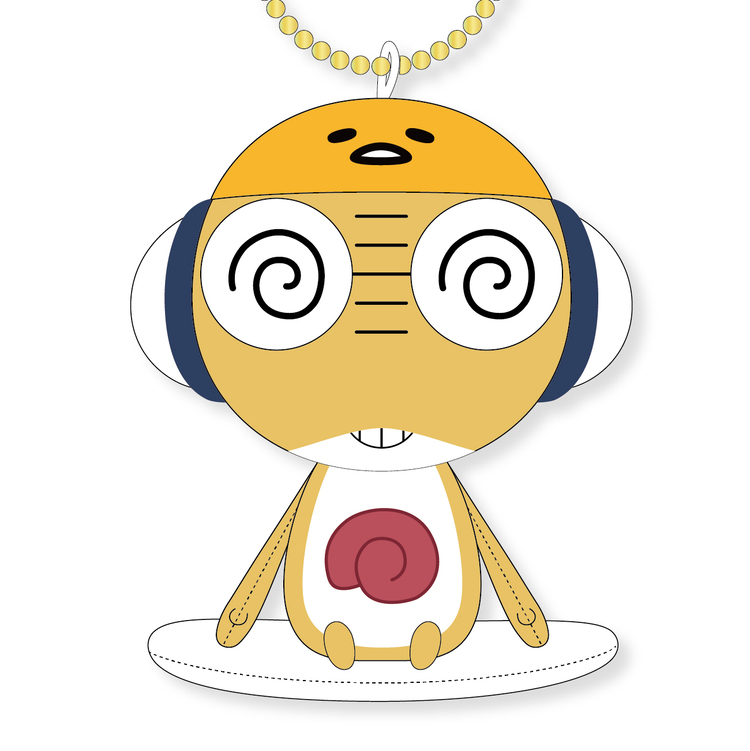 ケロロ軍曹×サンリオキャラクターズ むにゅぐるみマスコット ケロロ