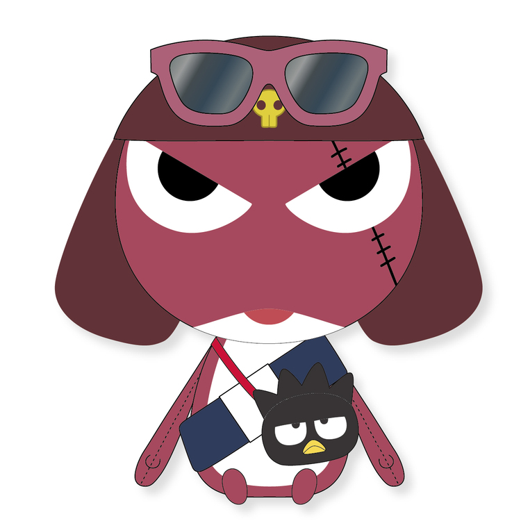 ケロロ軍曹×サンリオキャラクターズ むにゅぐるみS ケロロ｜むにゅ