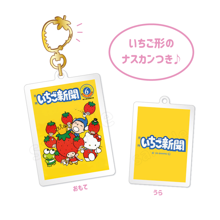 いちご新聞表紙コレクション トレーディングとぅるるんアクリル