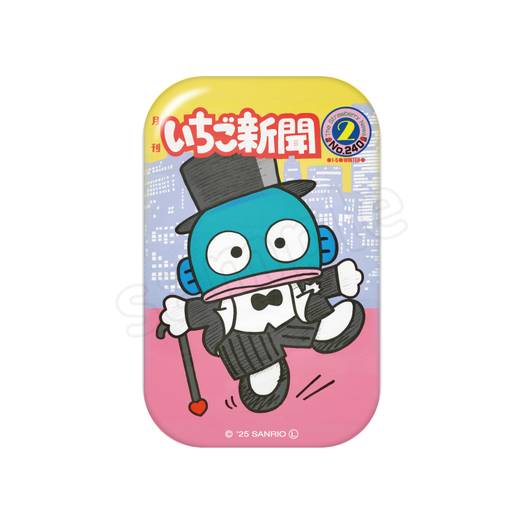 いちご新聞表紙コレクション スクエア缶バッジ 240号