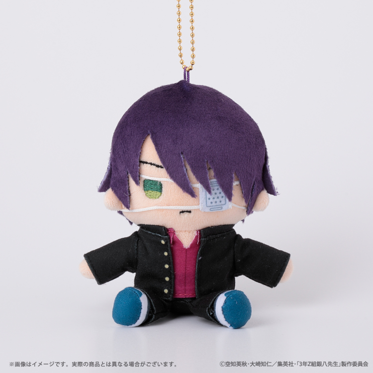 3年Z組銀八先生 むにゅぐるみマスコット(お座り)｜むにゅぐるみ