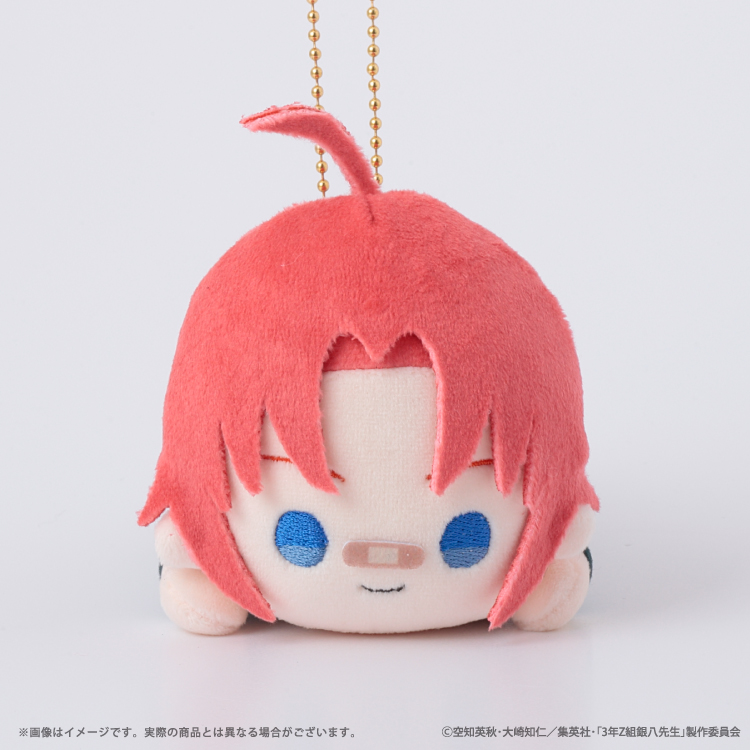 3年Z組銀八先生 むにゅぐるみマスコット(寝そべり) 神威