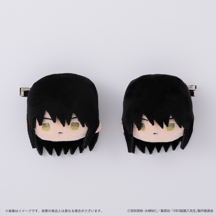 3年Z組銀八先生 ぬいぐるみヘアクリップセット 桂小太郎