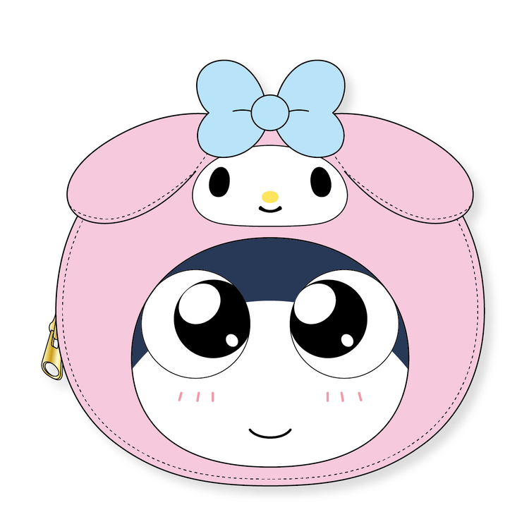 ケロロ軍曹×サンリオキャラクターズ きぐるみポーチ ケロロ×ハロー