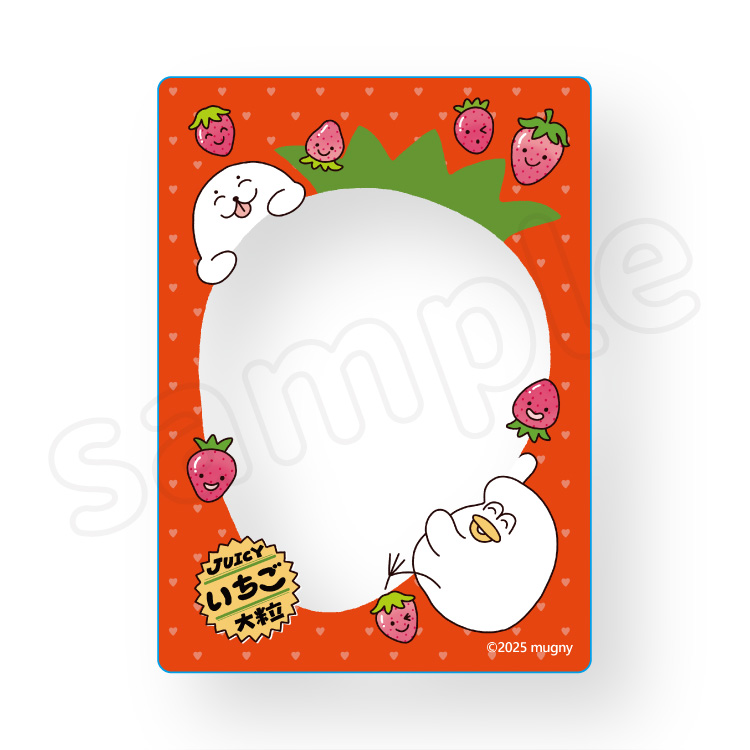 とりもち スイーツ&フルーツ トレーディングクリアカード｜むにゅ