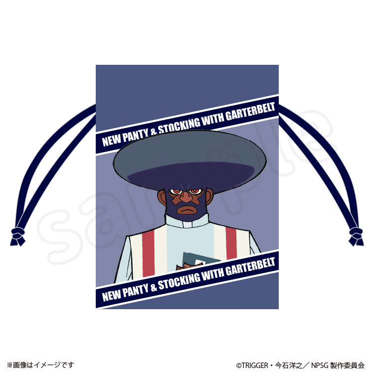 New PANTY & STOCKING with GARTERBELT 豆巾着 ガーターベルト