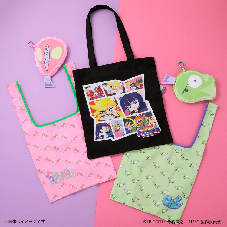 パンティ&ストッキングwithガーターベルト パンスト トートバック New PANTY & STOCKING with GARTERBELT カジュアルトートバッグ