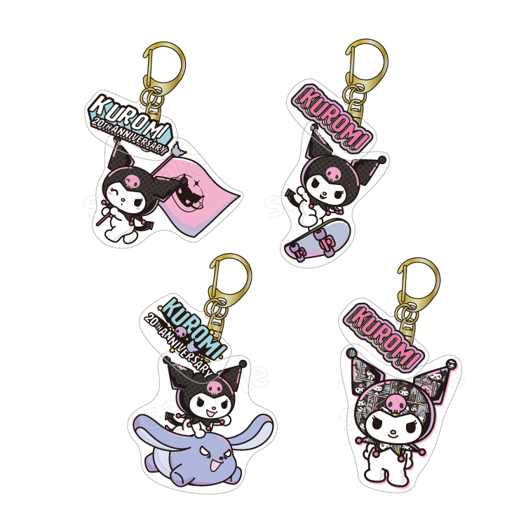 クロミ クロミワールド トレーディング2連アクリルキーホルダー(全4種)