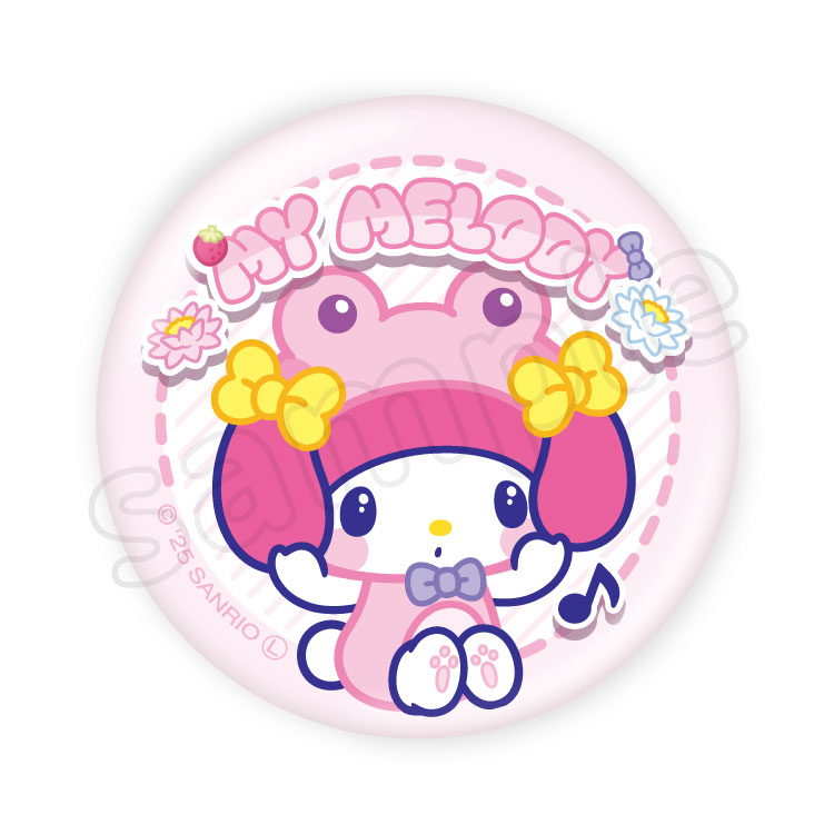 サンリオキャラクターズ けろけろパーティ 缶バッジ｜むにゅぐるみ