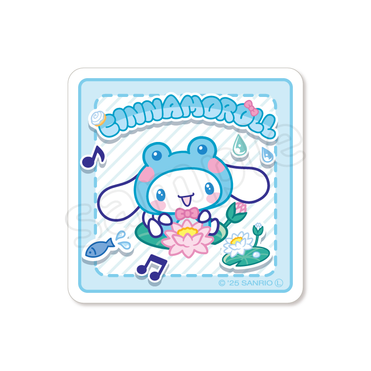 シナモロール・シナモンフレンズシールたくさん シナモロール シナモン